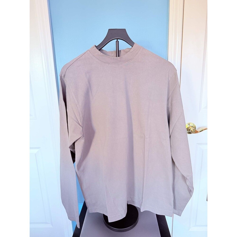 Yeezy Gap H03 Long Sleeve T-shirt Light Grey Mens Small
